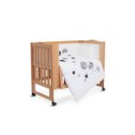 Natureza Moon Işlemeli 50*90 Bebek Nevresim Takımı 7 Parça Uyku Seti