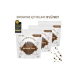 Naturiga 3'lü Naturiga Glutensiz Brownie Kraker 40 Gr