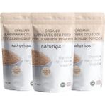 Naturiga Organik Karnıyarık Otu Tohumu Tozu (Psyllium Husk) 100 gr x 3 Adet
