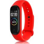 Naturion Newface Xiaomi Mi Band 4 Klasik Kordon - Kırmızı - Çok Renkli