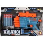 Naturion Szn1 Fab 5757 4 Ağızlı Dart Atıcı Silah -Prestij Oyuncak Hnçr - 10 cm