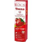 Naturion .teen Yaban Çileği Diş Macunu 8-18 Yaş 60 ml - Çok Renkli
