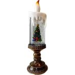 Naturion Yılbaşı Dekorasyonu Mum LLM-HDY0010 - Çok Renkli