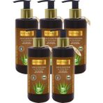 Naturix Aloe Vera El - Yüz - Vücut Kremi 5 Adet Nemlendirici Cilt Bakım Kremi Dev Fırsat Paketi