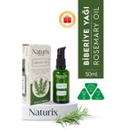 Naturix Biberiye Yağı %100 Doğal Dökülme Karşıtı, Saç Uzamasını Destekleyici ve Kepek Önleyici - 50 ml