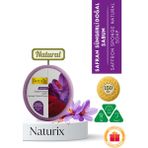Naturix Doğal Saffron Soap Peeling Etkili Kırışma Önleyici Natural Safran Süngerli Sabun 150 gr