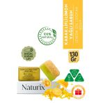 Naturix Kabak Lifli Limon Yağlı Sabun 130 Gr | Akne Karşıtı, Peeling Etkili ve Doğal Nemlendirici