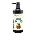 Naturix Keratin Kompleks Düzleştirici 600 ml Pürüzsüz ve Parlak Saçlar İçin Şampuan
