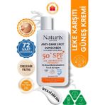 Naturix Leke Karşıtı Güneş Kremi SPF 50+ PA+++ UVA-UVB Koruma | 72 Saat Nemlendirme | Water Resistant - 50ml