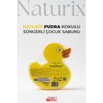 Naturix Pudra Kokulu Ördek Görünümlü Süngerli Çocuk Sabunu 130 gr - 1 Adet
