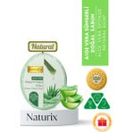 Naturix Süngerli Aloe Vera Sabunu 150 Gr Kuru Ciltler İçin Nemlendirici