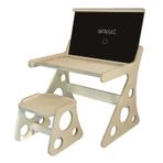 Naturkidz Retro Çocuk Çalışma Masası Takımı