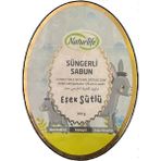 Naturlife Nemlendirici ve Besleyici Doğal Eşek Sütlü Süngerli Sabun 100GR Sabun