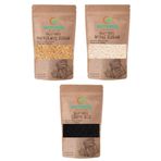 NATURUS Beyaz Susam - Kavrulmuş Susam - Çörek Otu Paketi Glutensiz 100g