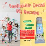 Natuverse % 100 Doğal & Vegan Yutulabilir Çocuk Diş Macunu