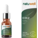 Natuwell D3K2 20 ml Damla - Aromalı