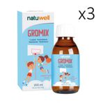 NatuWell Gromix 3x150 ml Şurup