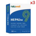 NatuWell Hepaline 3x30 Tablet