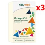NatuWell Omega VM 3x30 Kapsül