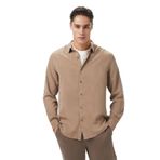 Nautica Erkek Bej Classic Fit Gömlek W57536T.3DA - XL