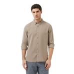 Nautica Erkek Bej Regular Fit Gömlek-W65400T.2GR M
