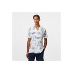 Nautica Erkek Beyaz Classic Fit Desenli Gömlek