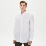 Nautica Erkek Beyaz Classic Fit Gömlek - 1BW-Beyaz