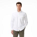 Nautica Erkek Beyaz Classic Fit Gömlek-W57435T.1BW S