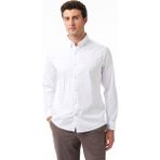 Nautica Erkek Beyaz Slim Fit Gömlek W57310T.1BW - XL - 1BW-Beyaz