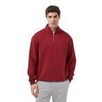 Nautica Erkek Bordo Regular Fit Dik Yaka Sweatshirt-K65005T.6BR M
