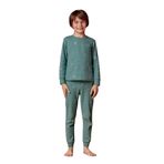 Nautica Erkek Çocuk Pijama Takımı, Yeşil, 3-4 Yaş
