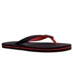 Nautica Erkek Flip Flop, Plaj Sandaleti, Tekne Kaydırağı, Su Terliği, Jiren-black Kırmızı, 13