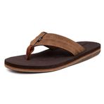 Nautica Erkek Flip Flop, Plaj Sandaleti, Tekne Kaydırağı, Su Terliği, Tan-Clarkson, 8