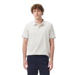 Nautica Erkek Gri Regular Fit Pima Cotton Polo Yaka T-Shirt-K65233T.0LR M