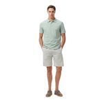 Nautica Erkek Gri Regular Fit Su İtici Şort-K65066T.0LR XL