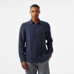 Nautica Erkek Lacivert Classic Fit Çizgili Gömlek W55446T.4NV - 4NV-Lacivert
