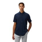Nautica Erkek Lacivert Classic Fit Gömlek-W55416T.4NV S