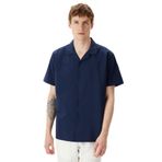 Nautica Erkek Lacivert Classic Fit Kısa Kollu Gömlek-W45407T.4ES M