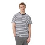 Nautica Erkek Lacivert Regular Fit Çizgili T-Shirt-V65300T.4NV L