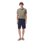 Nautica Erkek Lacivert Regular Fit Keten Şort-B65233T.4NV 38