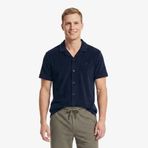 Nautica Erkek Lacivert Regular Fit Kısa Kollu Gömlek-W65500T.4NV XL