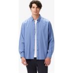 Nautica Erkek Mavi Classic Fit Gömlek - 4MY-Mavi - 2XL