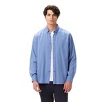 Nautica Erkek Mavi Classic Fit Gömlek-W57232T.4MY L