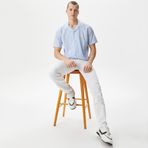 Nautica Erkek Mavi Classic Fit Kısa Kollu Çizgili Gömlek-W45408T.4SS S