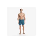 Nautica Erkek Mavi Regular Fit Desenli Deniz Şortu