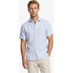 Nautica Erkek Mavi Regular Fit Kısa Kollu Keten Gömlek W65100T.4SU - 4SU-Mavi - 2XL