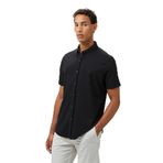 Nautica Erkek Siyah Classic Fit Gömlek-W55416T.0TB XL