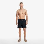 Nautica Erkek Siyah Regular Fit Desenli Deniz Şortu-T65001T.0TB XL