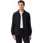 Nautica Erkek Siyah Regular Fit Gömlek - 0TB-Siyah