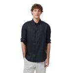Nautica Erkek Siyah Regular Fit Keten Gömlek-W65101T.0TB M
